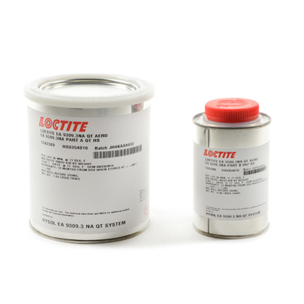 漢高樂泰Hysol EA 9309.3NA AERO環(huán)氧膠粘劑 1夸脫 罐套裝