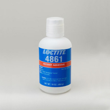 漢高樂(lè)泰 Prism4861 瞬干膠中等粘度 透明 1磅 瓶裝